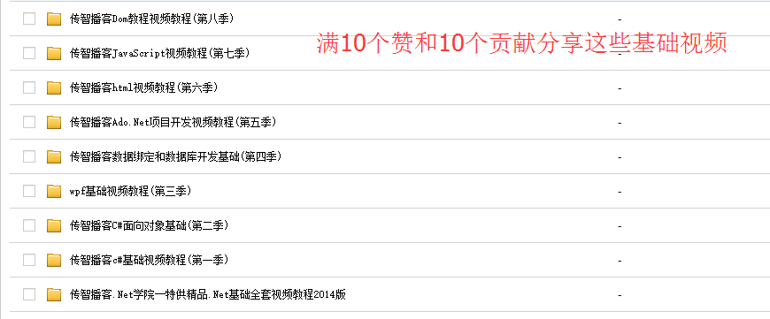 满10个赞和10贡献分享这些基础视频